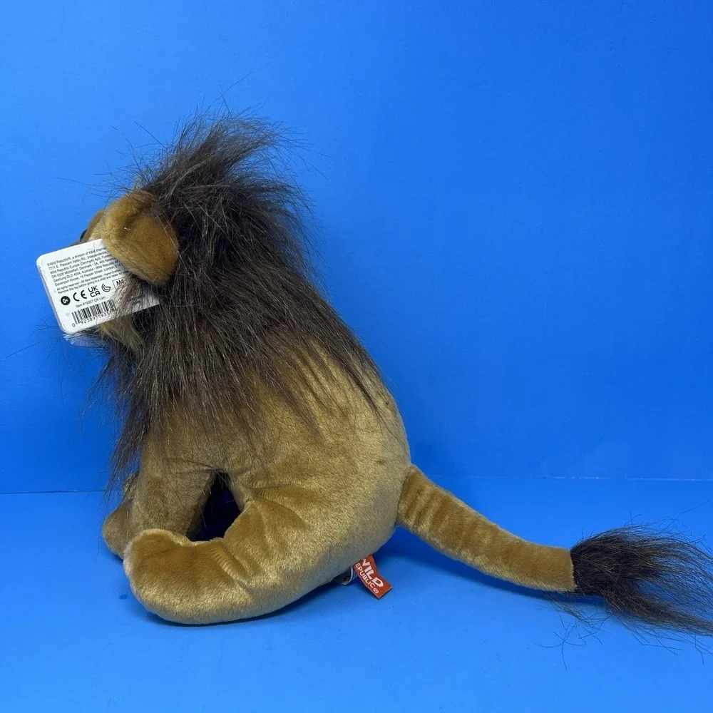 Wild Republic Lion Plush 11 inch Realistic Stuffed Animal Soft‎ Safari Toy K&M